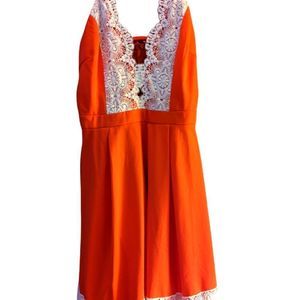 Lace Trim Baby Doll Dress